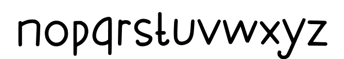 Laver Cute Font LOWERCASE