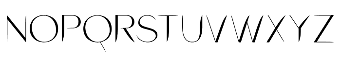 Lavioh Font UPPERCASE