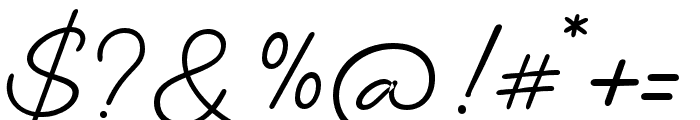 Lavitanie-Regular Font OTHER CHARS