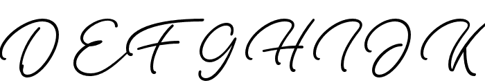 Lavitanie-Regular Font UPPERCASE