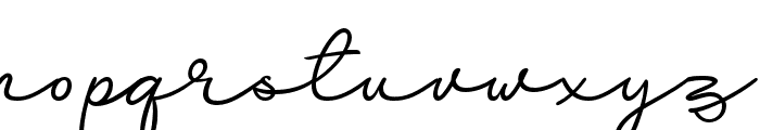 Lavitanie-Regular Font LOWERCASE
