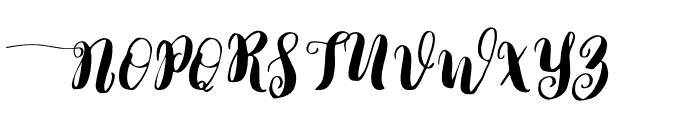 Lavoilen Font UPPERCASE