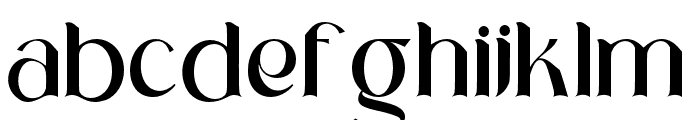 LayneRogan-Regular Font LOWERCASE
