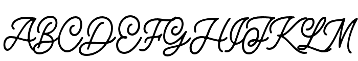 Layttona-Regular Font UPPERCASE