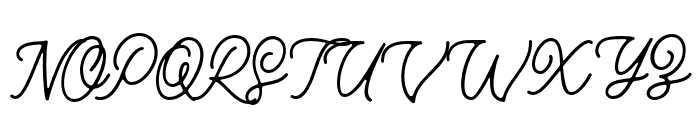 Layttona-Regular Font UPPERCASE