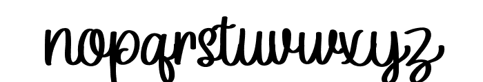 Layvin Font LOWERCASE