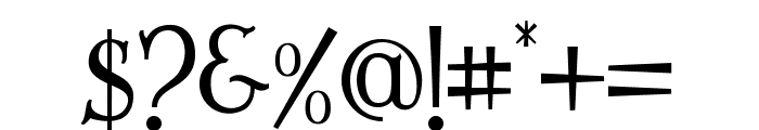 Lazarrous ligature Font OTHER CHARS