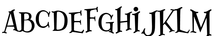 Lazarrous ligature Font LOWERCASE