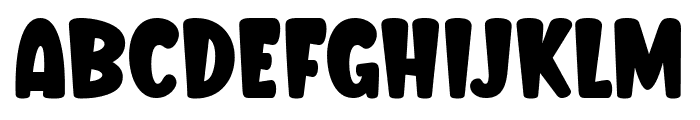 Lazy Hero Font LOWERCASE