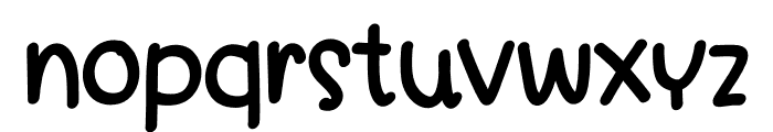 Lazy santaz Font LOWERCASE