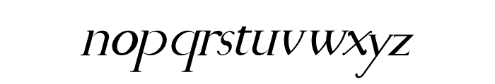 Le Roman Du Roy Italic Font LOWERCASE