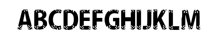 Leaf Branch Regular Font LOWERCASE