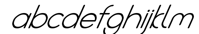 Leaf Italic Font LOWERCASE