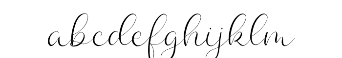 Leafdream Font LOWERCASE
