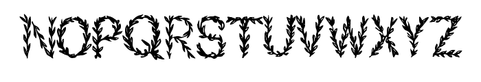 Leafy Herbs By Squeeb C Regular Font LOWERCASE