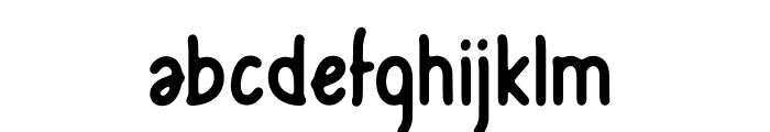 LeafyPlant-Regular Font LOWERCASE