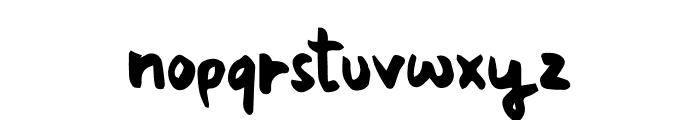 Lecturedos Font LOWERCASE