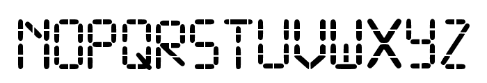Led Scroller Regular Font UPPERCASE