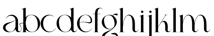 Leficus Font LOWERCASE