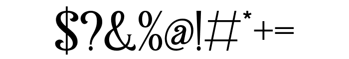 Lefine Font OTHER CHARS