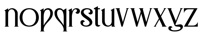 Lefine Font LOWERCASE