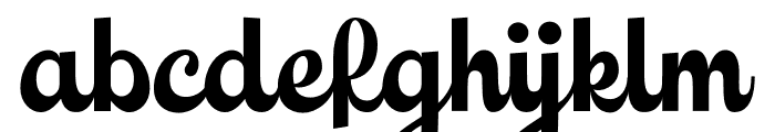 Leftis Regular Font LOWERCASE