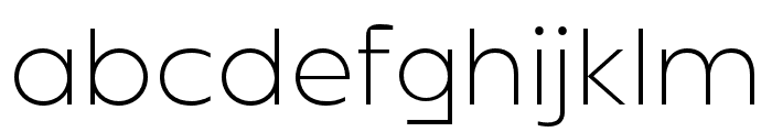 Leftrag Light Font LOWERCASE