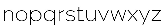 Leftrag Light Font LOWERCASE