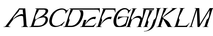 Legend Arenanet Light Italic Font LOWERCASE