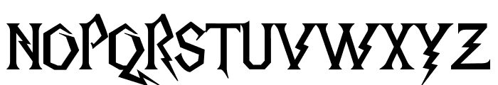 Legendary Runes Font UPPERCASE