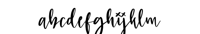 Leghis Font LOWERCASE