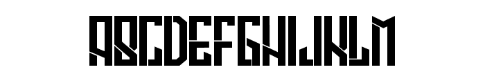 Legionary Condensed Regular Font UPPERCASE
