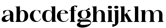 Legquinne-ExtraBold Font LOWERCASE