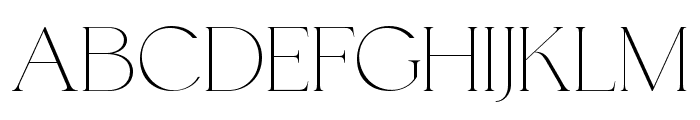 Legquinne-ExtraLight Font UPPERCASE