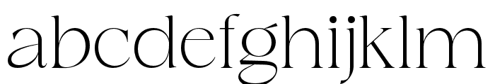 Legquinne-Light Font LOWERCASE