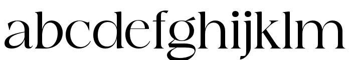 Legquinne-Medium Font LOWERCASE