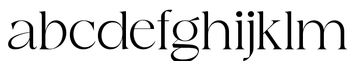 Legquinne-Regular Font LOWERCASE