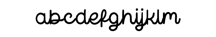 Legrraty Font LOWERCASE