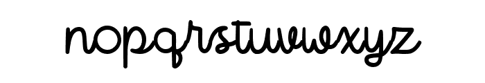 Legrraty Font LOWERCASE