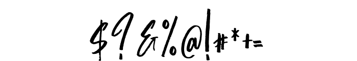LeightonRegular Font OTHER CHARS