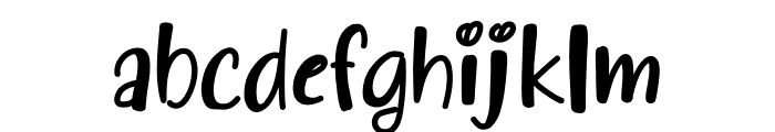 Leland Regular Font LOWERCASE