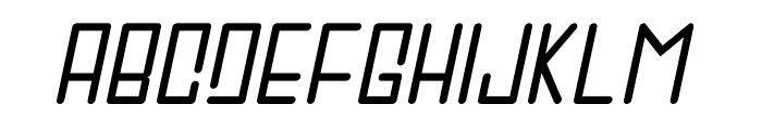 Lembu Italic Font UPPERCASE