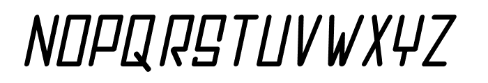 Lembu Italic Font UPPERCASE