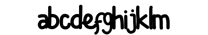 Lemon-Cekut Font LOWERCASE