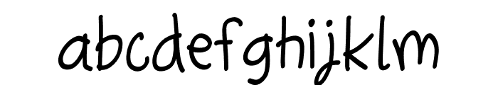 Lemon yard Fu Font LOWERCASE