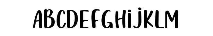 LemonBright-Regular Font LOWERCASE