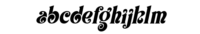 LemonadeFresh-Italic Font LOWERCASE