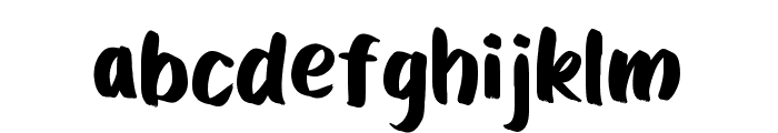 Lemonsbright solid Font LOWERCASE