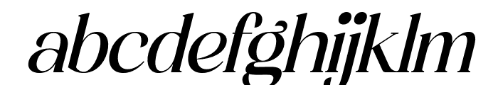 Lemosty Italic Font LOWERCASE