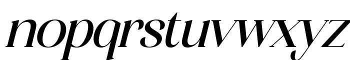 Lemosty Italic Font LOWERCASE